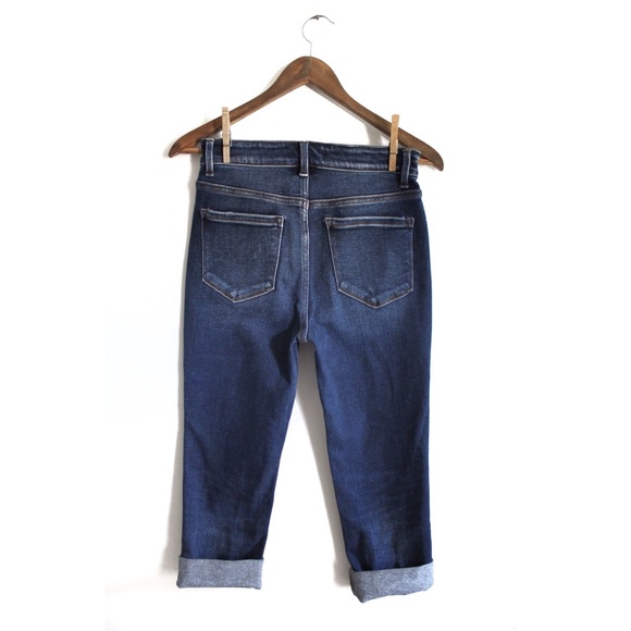 NWOT Flying Monkey High Rise Ripped Cropped Skinny Jeans 26 2 - Picture 8 of 10